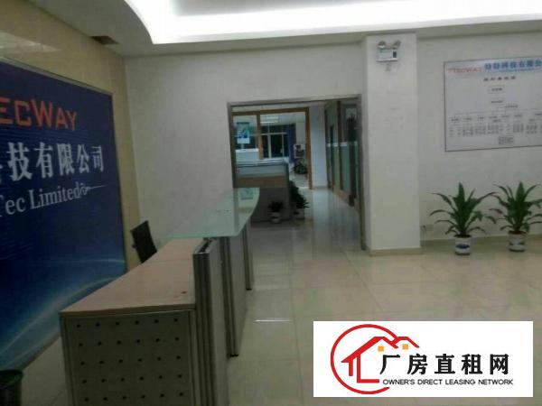 
厂房急租龙岗同乐原房东带装修2楼850平米