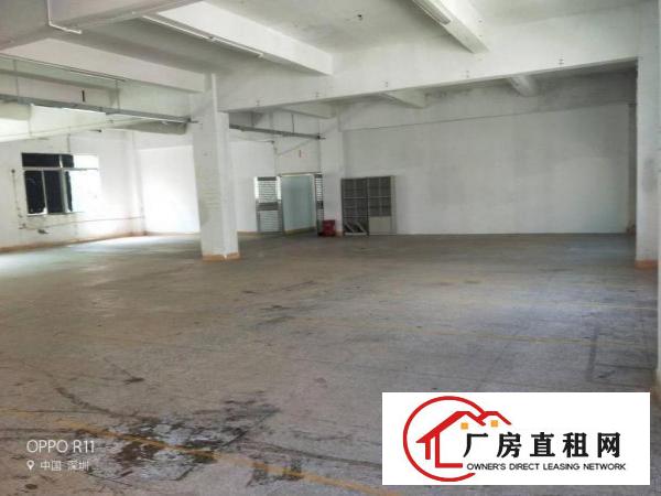 
龙岗龙西新出楼上带精装修厂房650平厂房出租