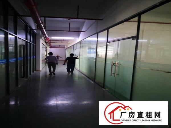 
龙岗宝龙新出原房东带装修厂房出租可分租带消防喷淋