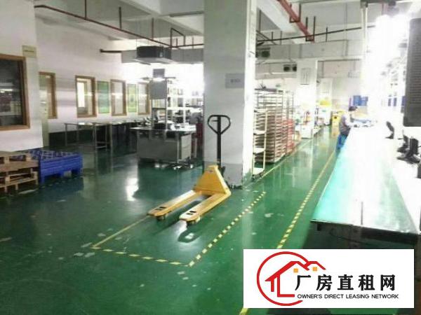 
龙岗宝龙楼上2000平精装修红本厂房出租