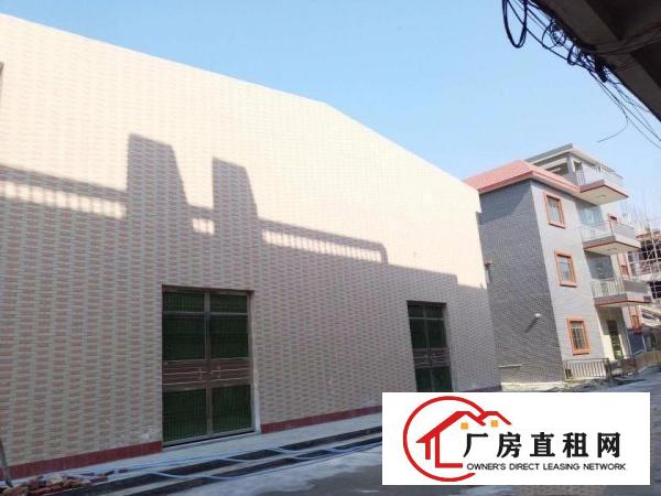 
常平漱新村单一层800平米全新钢构厂房出租