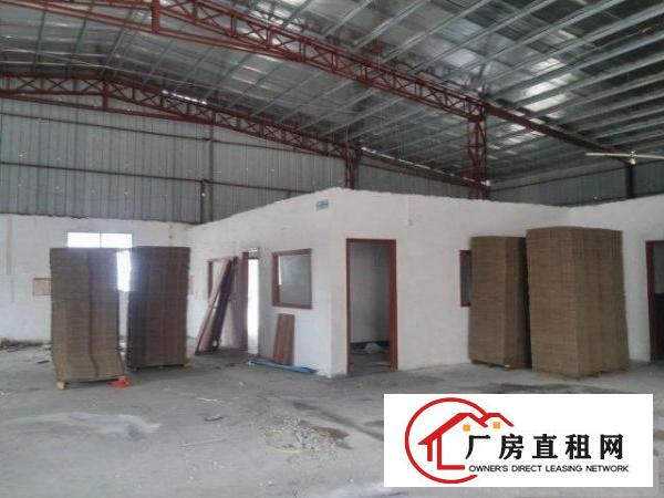 
袁山贝招租钢构厂房600平方可分租可做污染行业