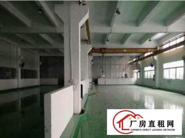 
常平袁山贝现有一楼带行车厂房2000平可分租