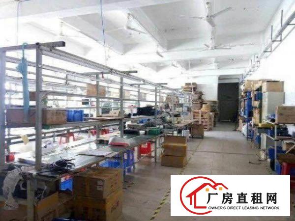 
常平土塘工业园新出楼上1080平方带装修厂房出租