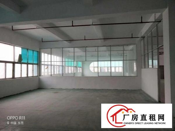 
常平朗洲工业区新出楼上820平方带精装修厂房出租