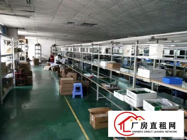
急龙岗爱联地铁附近原房东一二楼厂房出租，可分租