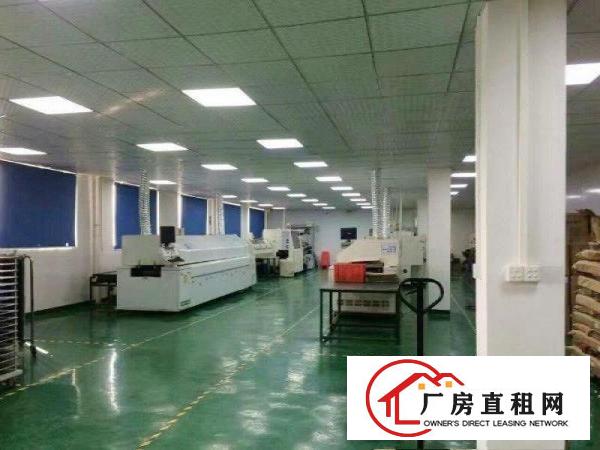 
龙岗中心城南联地铁口2500平带装修厂房出租