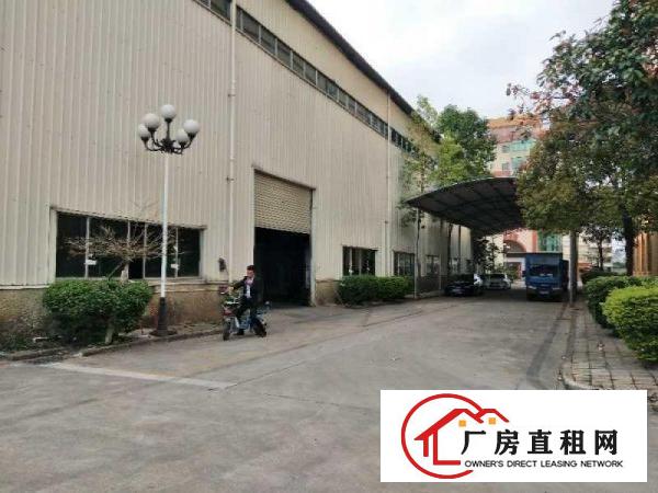 
同乐红本原房东十米滴水带行车钢构厂房3500平招租