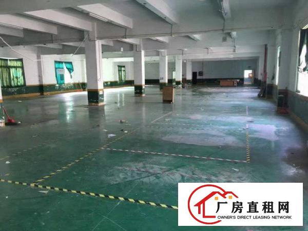 
龙岗成熟工业区楼上1500平，500平出租