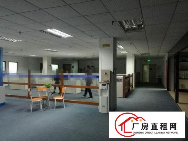 
龙岗宝龙新出楼上精装修厂房1100平招租形象好