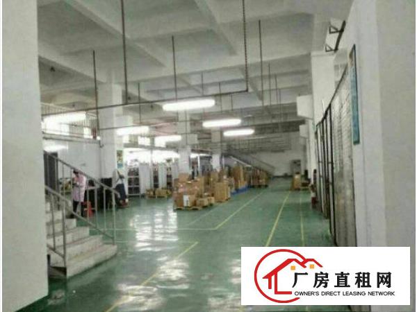
横岗水官高速一手靓盘分租二楼整层1600平方水电好地坪漆