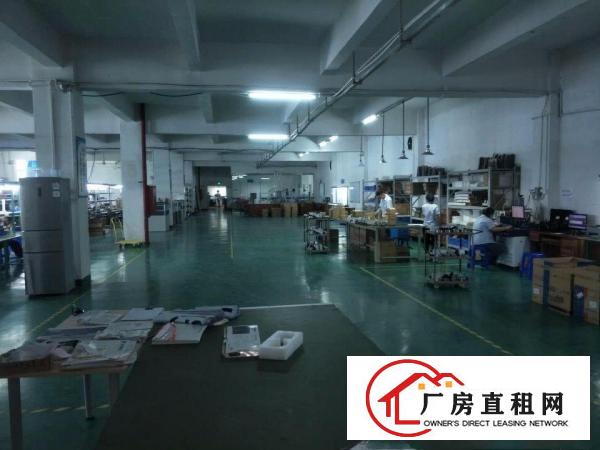 
横岗228工业区单层2200平米厂房带有办公区域整层出租