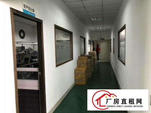 
横岗228工业区3楼整层1200平米电子厂出租