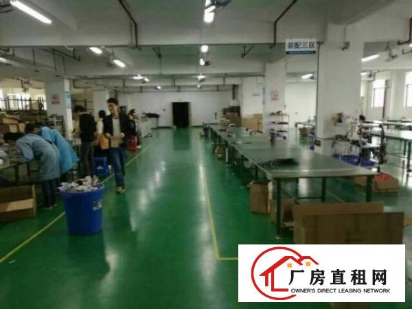 
龙岗横岗地铁站花园式厂房2200平米厂房带装修出租