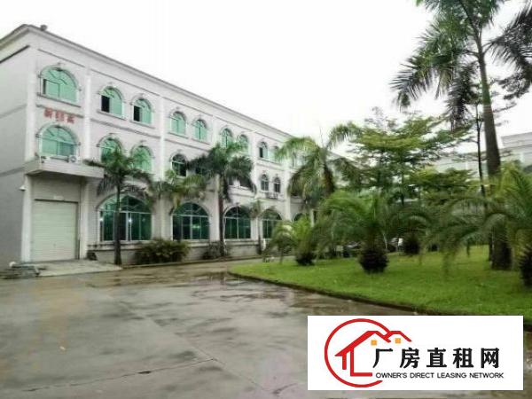 
龙岗横岗地铁站花园式厂房2200平米厂房带装修出租