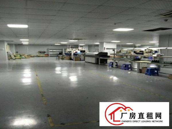 
横岗228工业区原房东带装修1550平米厂房出租