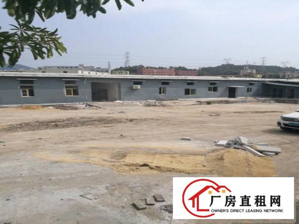 
横岗大康路口单一层标准厂房出租可做污染行业