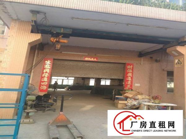 
平湖大皇宫附近原房东红本一楼标准厂房急租