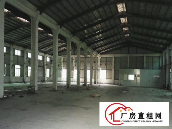 
平湖上木古单一层钢构厂房1500平出租水电齐全