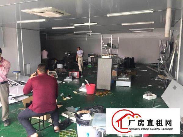
坪山坑梓新出带装修600平厂房出租