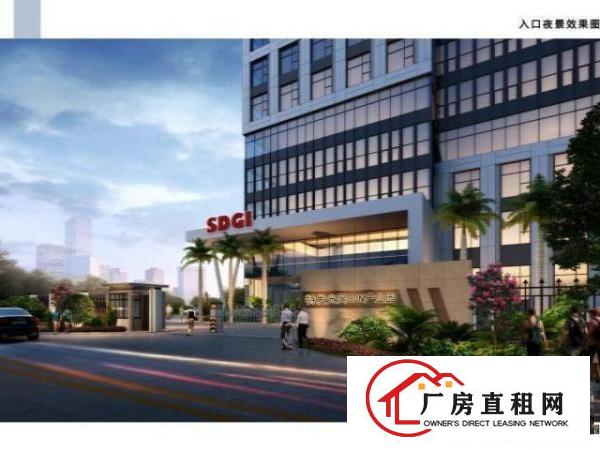 
业主直租龙岗坪地低碳城3千平方厂房出租，可研发办公配套齐全