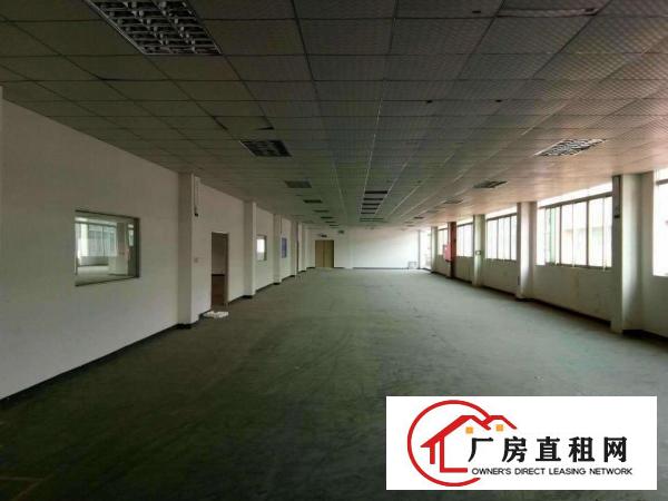 
坪地高新产业园楼上厂房2000平，精装修吊顶地坪漆