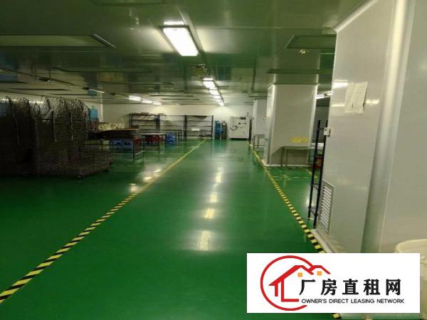 
布吉南岭上李朗工业区千级无尘车间出租或分组或转让，宿舍3间