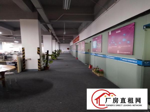 
十万火急！横岗一楼1390平带精装修厂房出租可分租