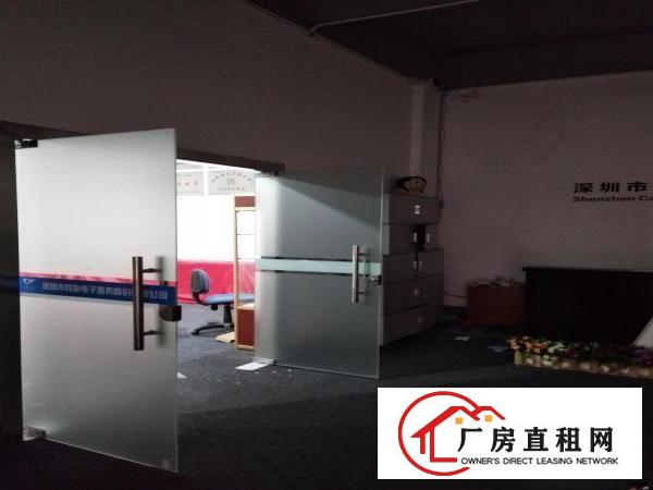 
十万火急！横岗一楼1390平带精装修厂房出租可分租