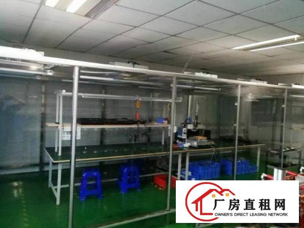 
龙华观澜樟坑径主干道新出700平带精装修厂房出租