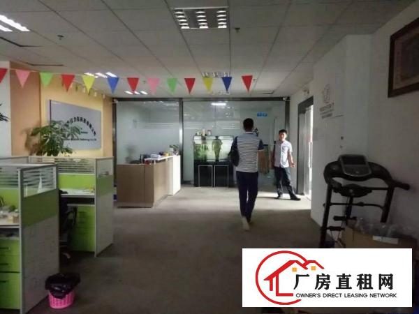 
梅观高速观光路边上精装修工业园楼上1000平方