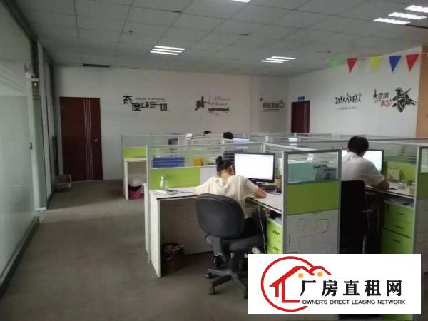 
梅观高速观光路边上精装修工业园楼上1000平方