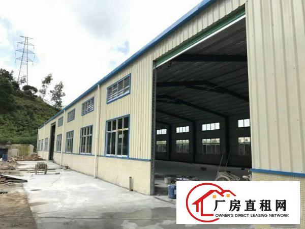 
塘厦大坪新出钢构厂房1000平米出租，价钱好谈！