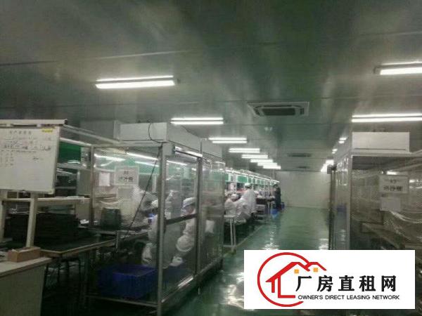 
塘厦清湖头新出二楼无尘车间2500平全部隔好精装修
