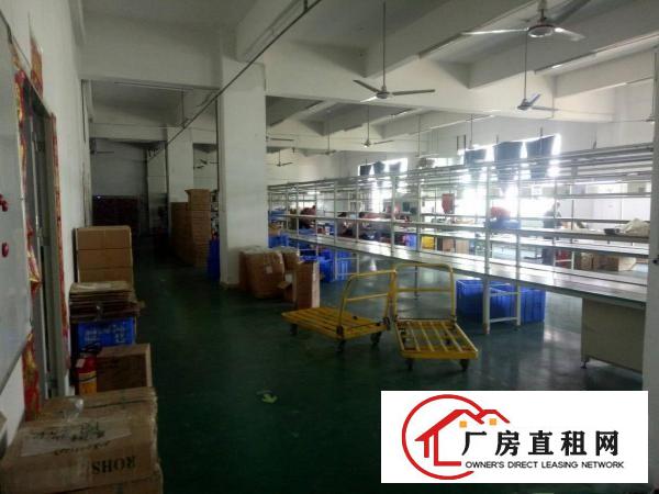 
油甘埔工业区新出楼上930平米，现成装修带电梯出租