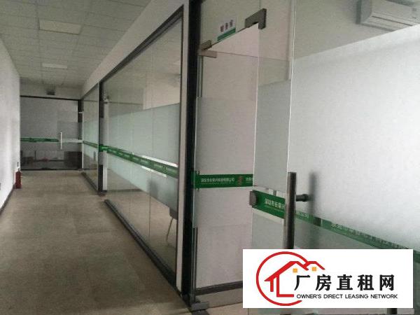
凤岗竹塘工业园新出精装修厂房三楼1180平，水电齐