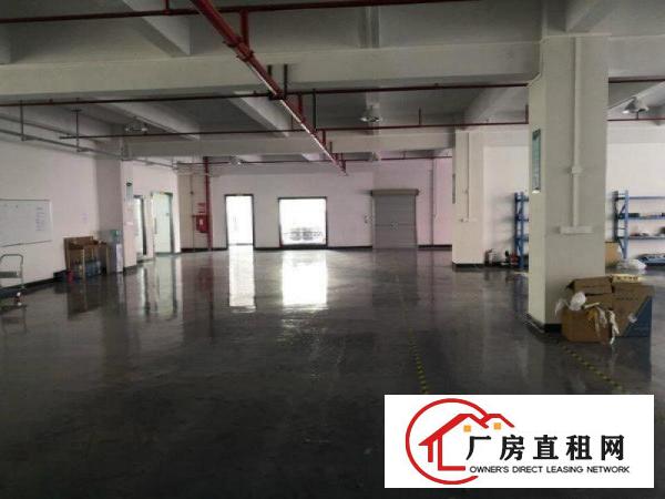 
凤岗竹塘工业园新空出精装修厂房二楼1150平方，