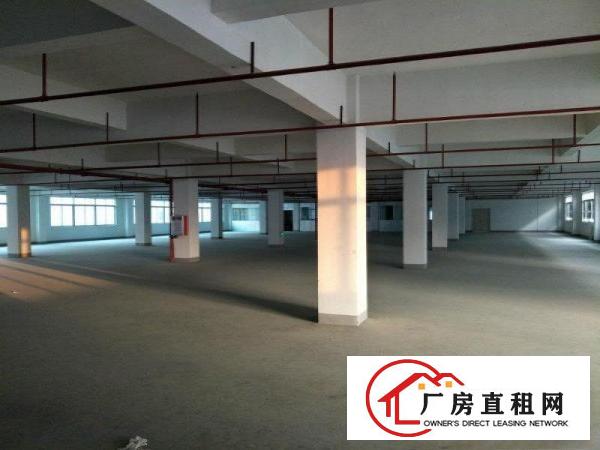 
凤岗东升二路周边楼上厂房出租4500平方，公摊小