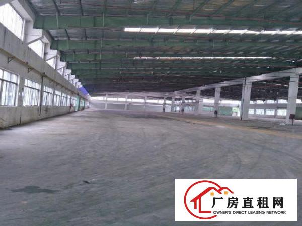 
惠州沥林十万平钢构厂房层高8米空地大适合物流仓库配送