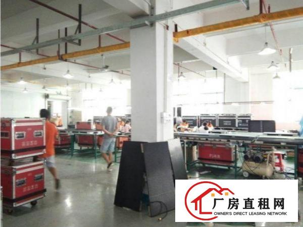 
清溪大利三楼500平米带办公室装修厂房出租，空地大