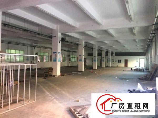 
清溪大利管理区刚空出楼上2300平可做电池厂房