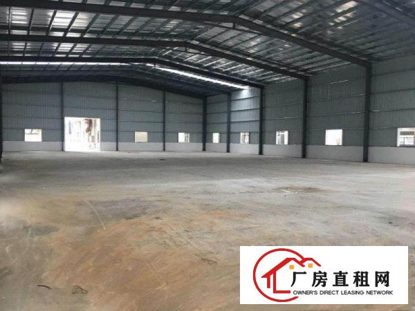 
清溪三星8米高钢架厂房1500平方出租，主线到车间