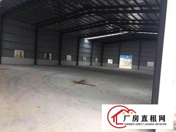 
清溪三星8米高钢架厂房1500平方出租，主线到车间