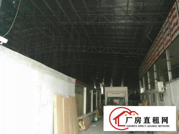 
		高埗镇独院单一层钢构厂房2870平米出租，高八米
	