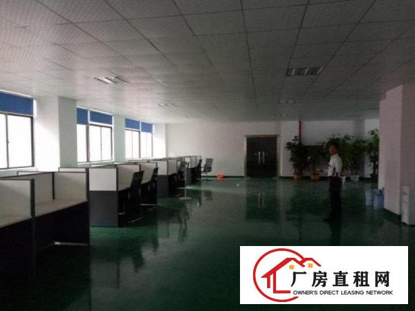 
		龙岗宝龙工业园二楼半层带装修办公室有消防700平招租
	