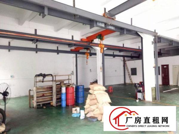 
		龙岗区同乐工业区带行车一楼850平厂房出租
	