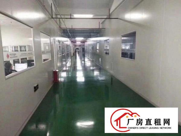 
		龙岗新出楼上2400平厂房可分租
	