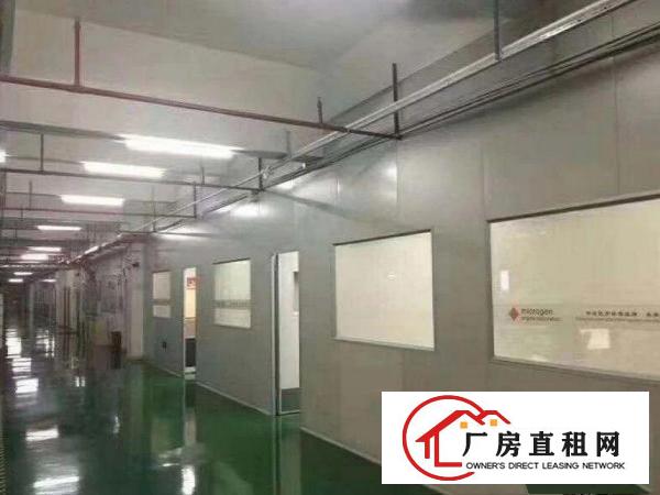 
		龙岗新出楼上2400平厂房可分租
	