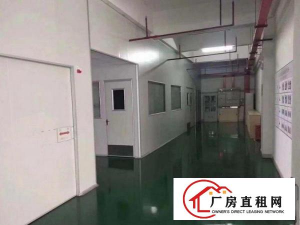 
		龙岗新出楼上2400平厂房可分租
	