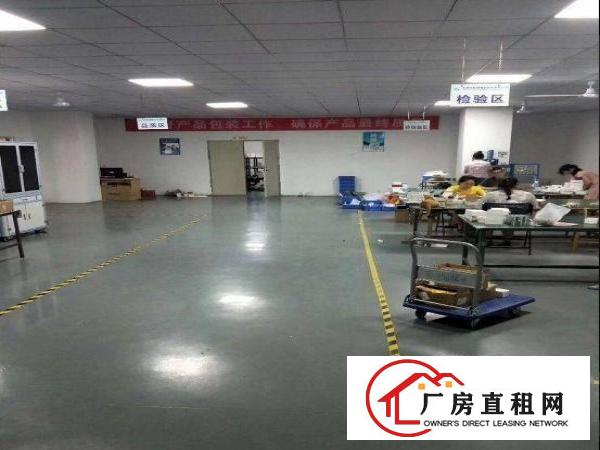 
		龙岗区南约楼上600平方带精装厂房出租可分租
	